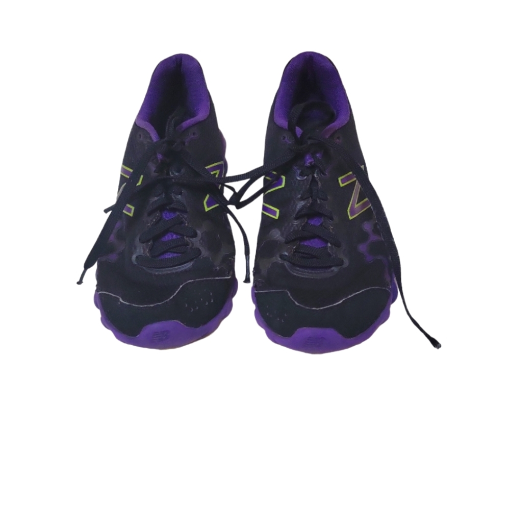 New Balance Girl's Ionix Running Shoes Black Purple SIZE 5.5